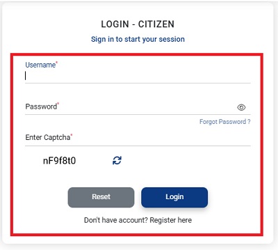 marriage portal login